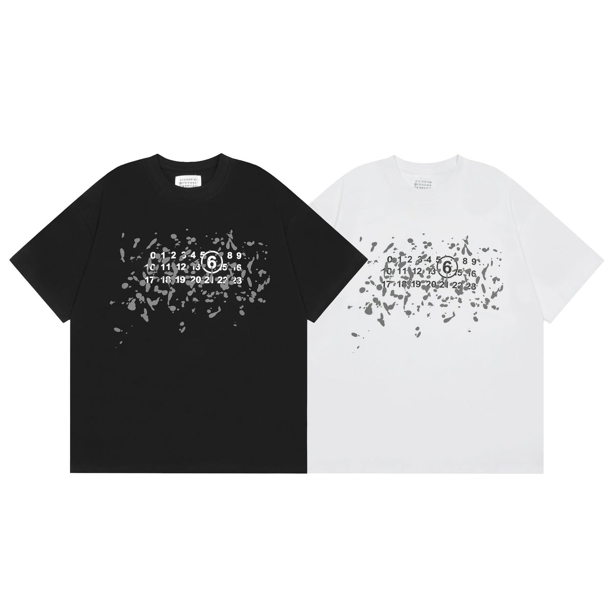 Maison Margiela T-shirt Crew Neck Loose Short Sleeve T-shirt