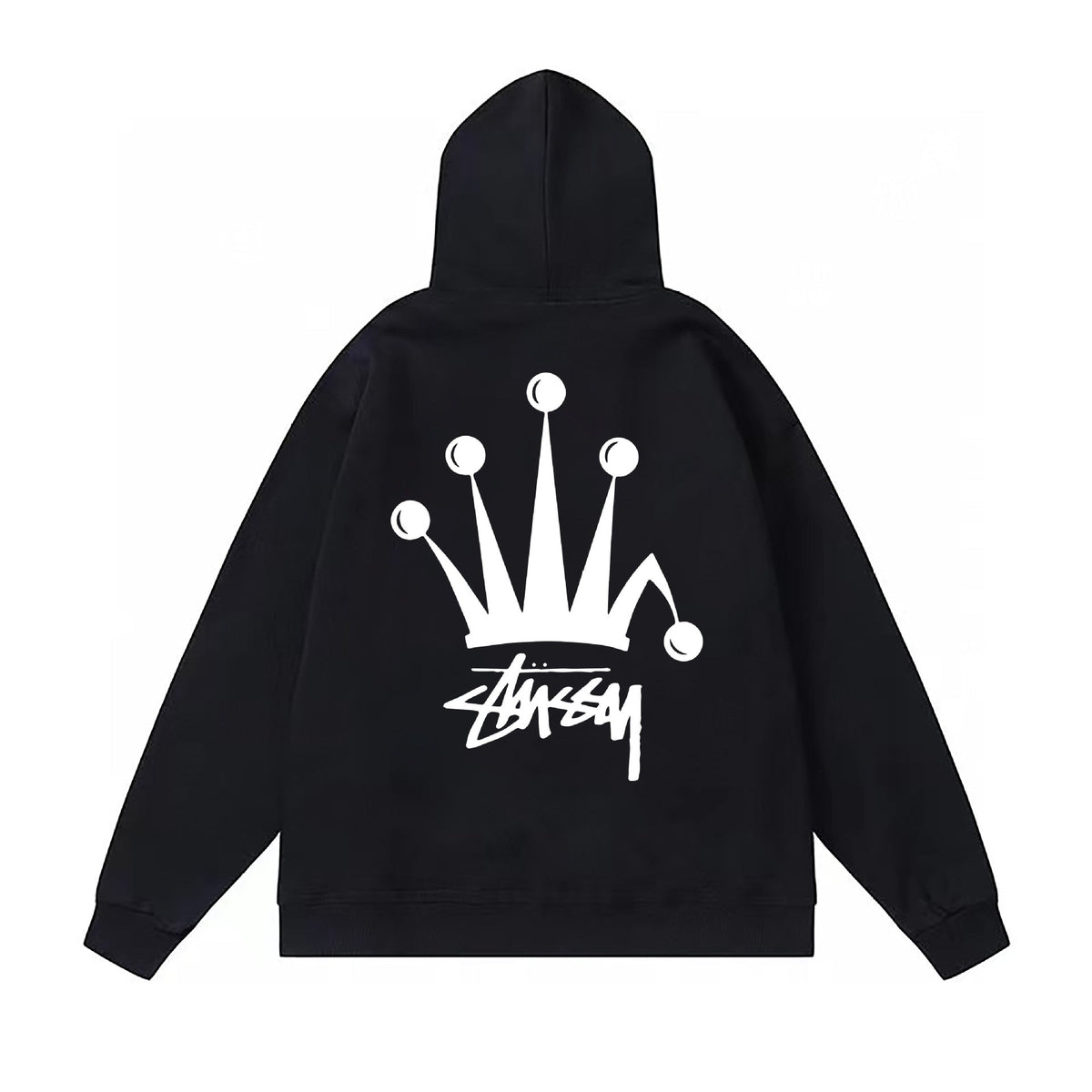 Stussy Hoodie Fall/Winter Fleece Hooded Sweater