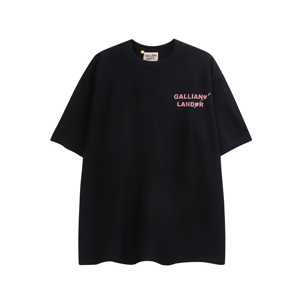 Gallery Dept T Shirts Spring/Summer Star Men's Wear Gallery Dept round Neck Short Sleeve Loose