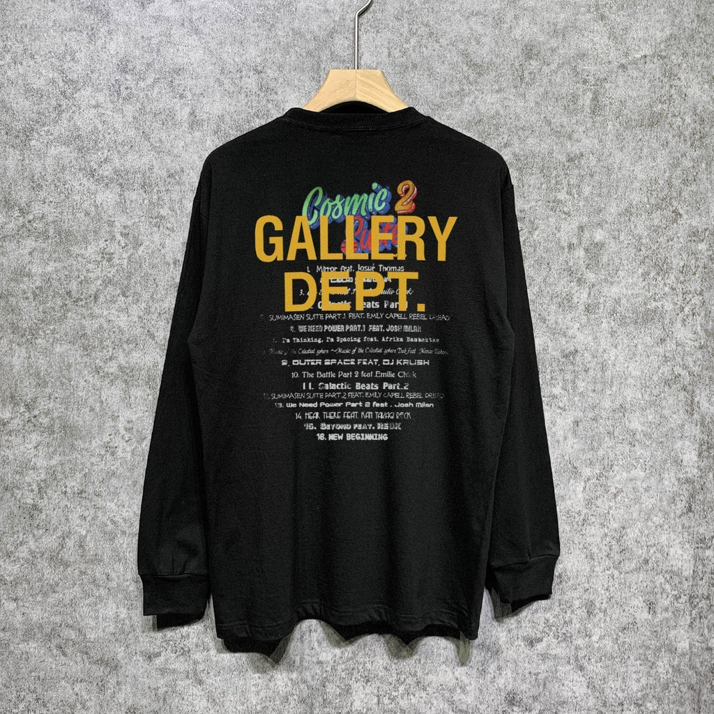Gallery Dept Long Sleeved Shirt Fashion Brand Long Sleeve Long-Sleeved T-shirt Blouse