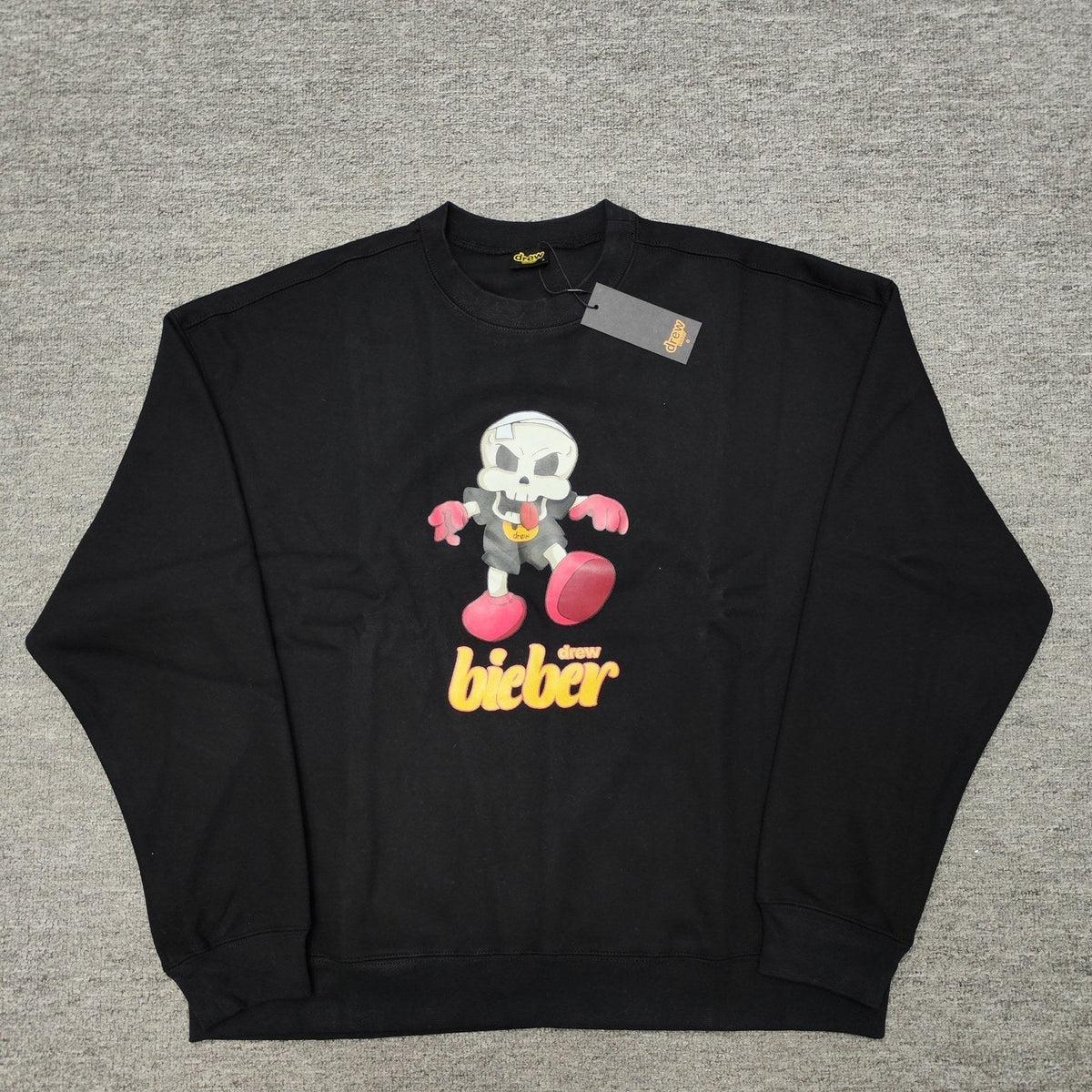 Drew House Sweatshirts Unisex Fleece Crew Neck Sweater