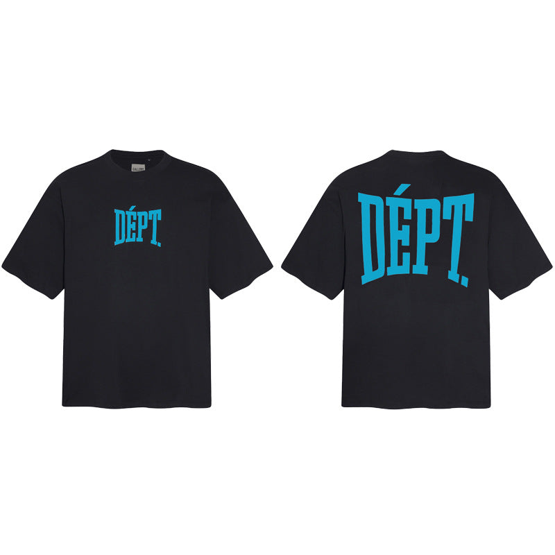 Gallery Dept T-Shirt Micro Label Letter Print Short Sleeve T-Shirt