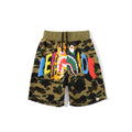 Bathing Ape Shorts Camouflage Shorts Men's and Women's Men's Beach Shorts Middle Pants