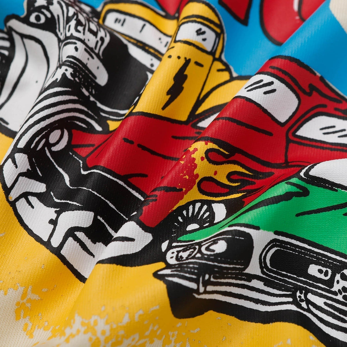Gallery Dept T Shirts Men's Car Painted Print Loose