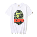 Bathing Ape T-Shirt Summer Pink Letter Print Short-Sleeve T-shirt