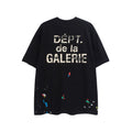 Gallery Dept T Shirts Spring and Summer Short Sleeve Loose Half Sleeve