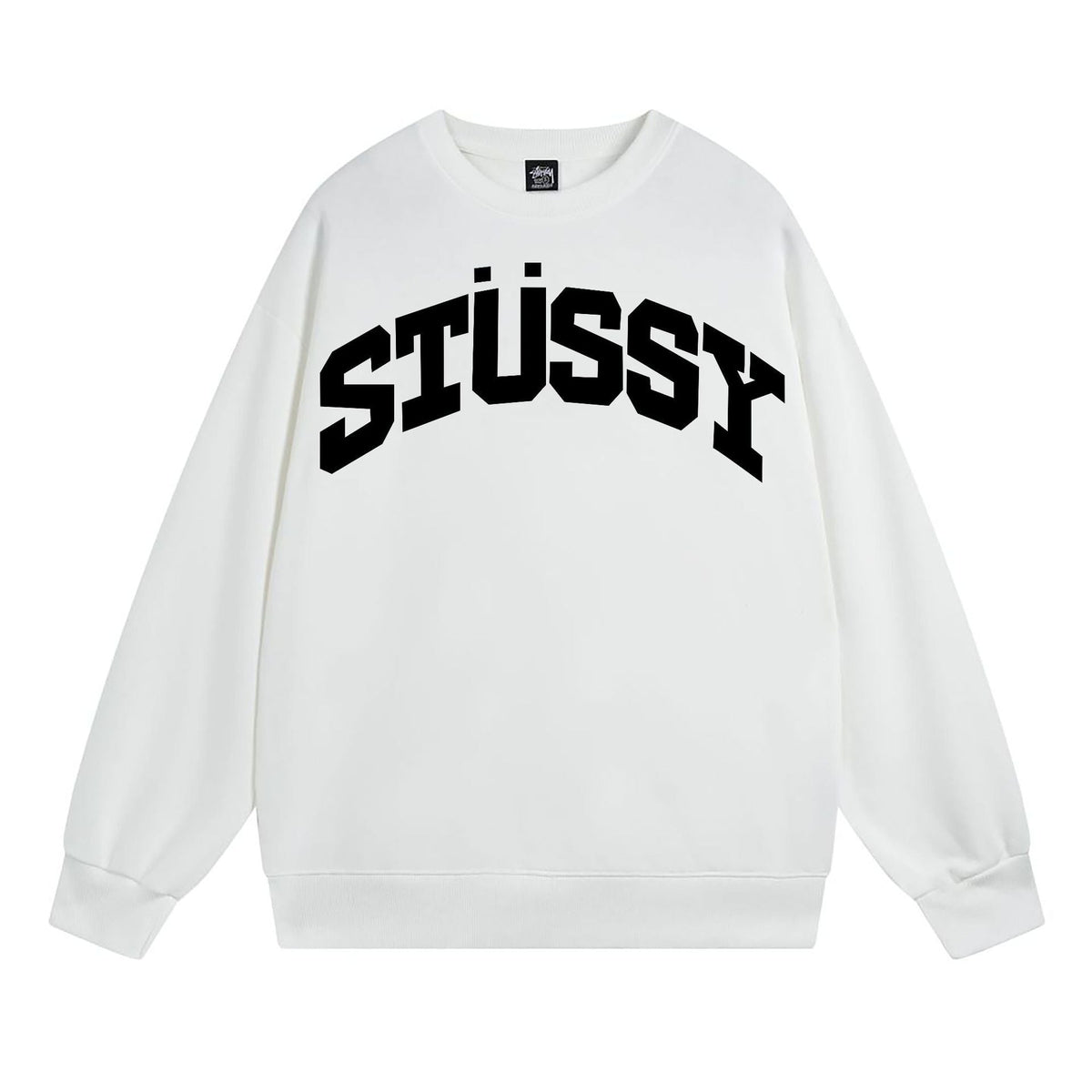 Stussy Sweatshirts Crew Neck Fleece Sweater