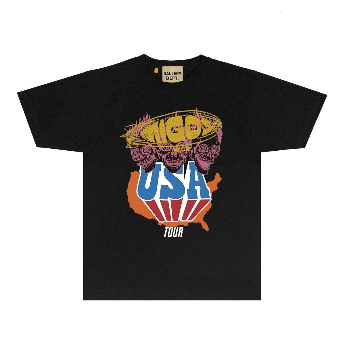 Gallery Dept T Shirts European And American Tee Shirt Short Sleeve T-Shirt Blouse