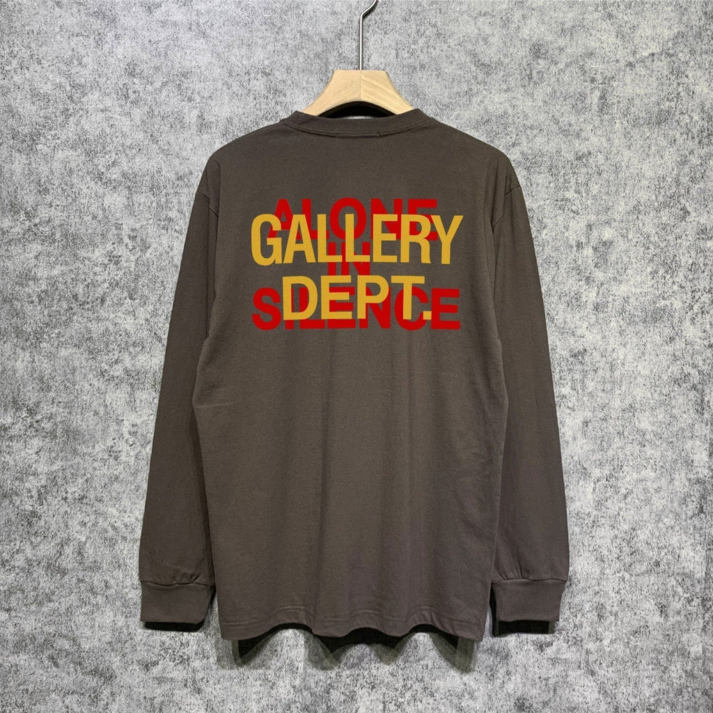 Gallery Dept Long Sleeved Shirt Fashion Brand Long Sleeve Long-Sleeved T-shirt Blouse