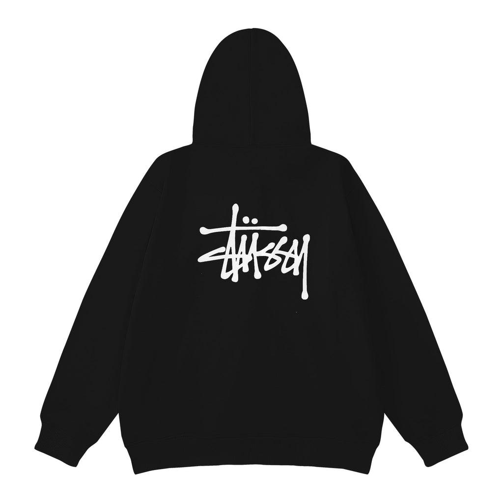 Stussy Hoodie Zip Cardigan Hooded Sweater