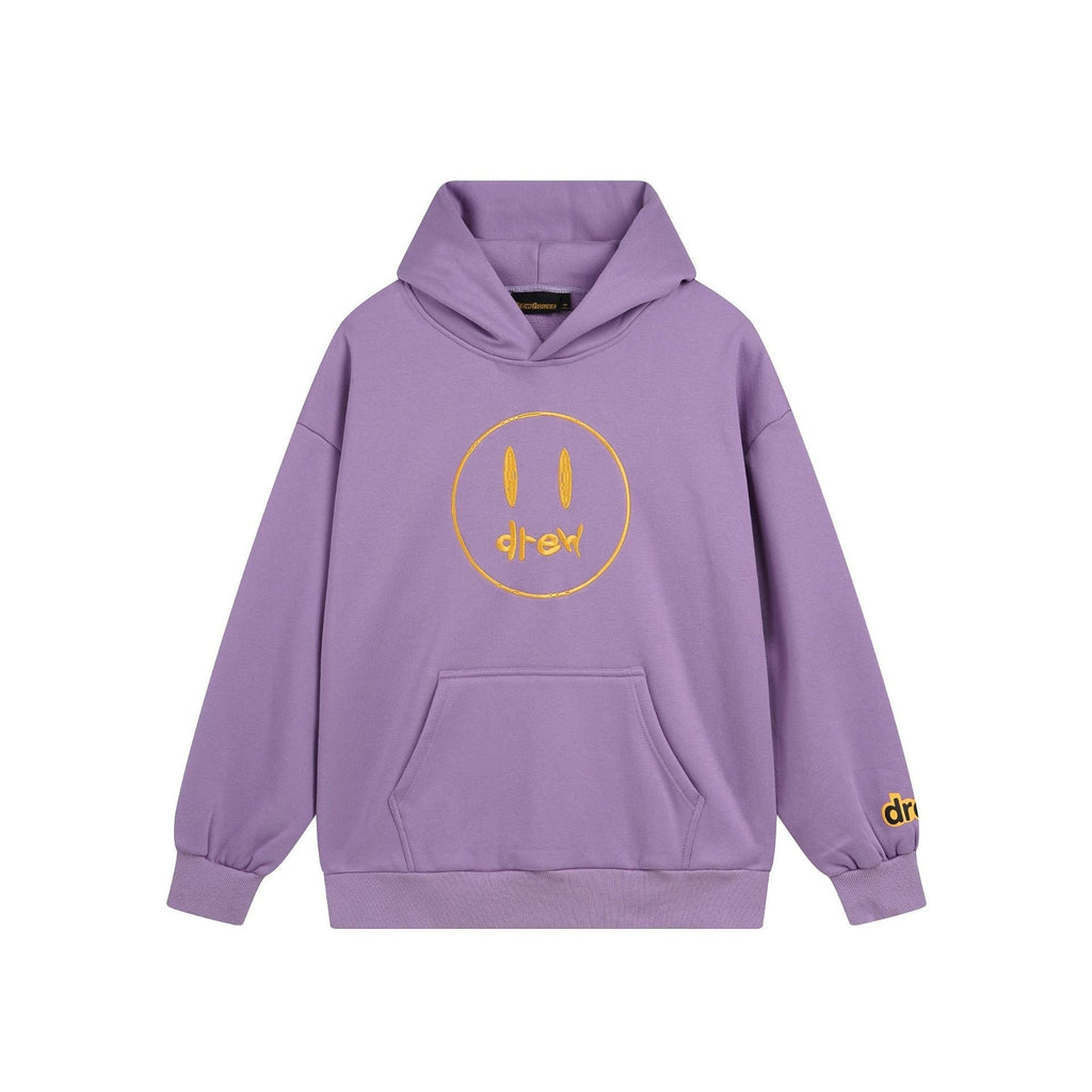 Drew House Hoodie Unisex Loose Embroidery Logo Casual Hoodie