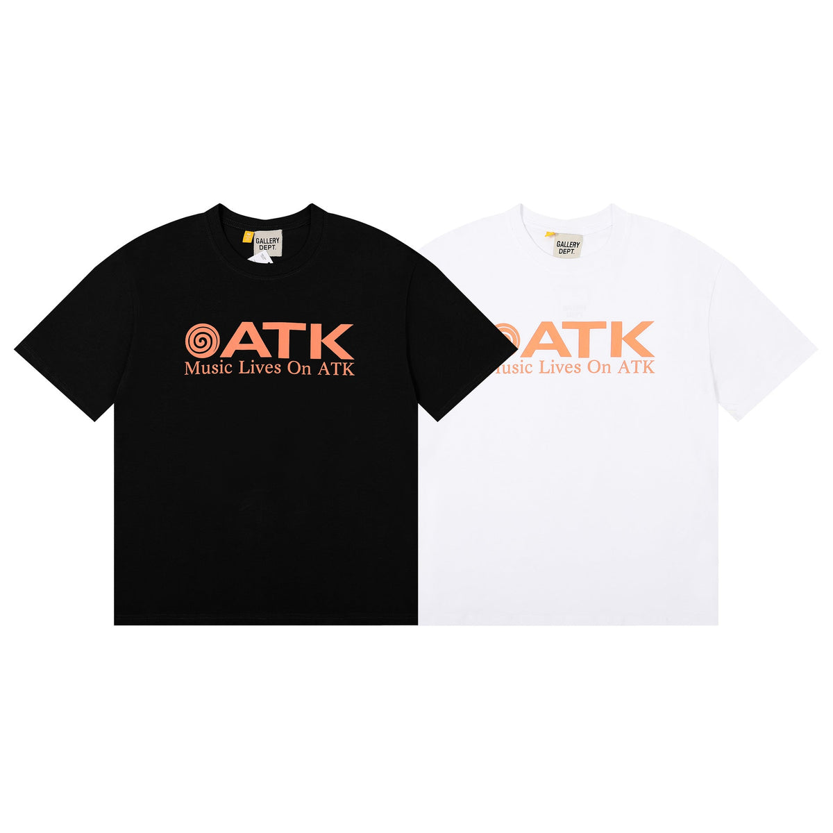 Gallery Dept T Shirts American Fashion Brand Gallery Dept Printed Cotton Casual Short-Sleeved T-shirt for Men and Women