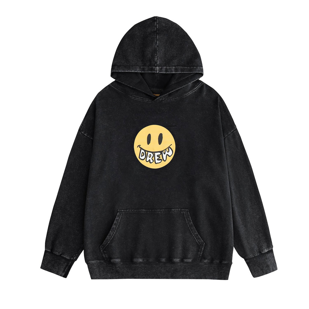 Drew House Hoodie Unisex Loose Casual Distressed Hoodie