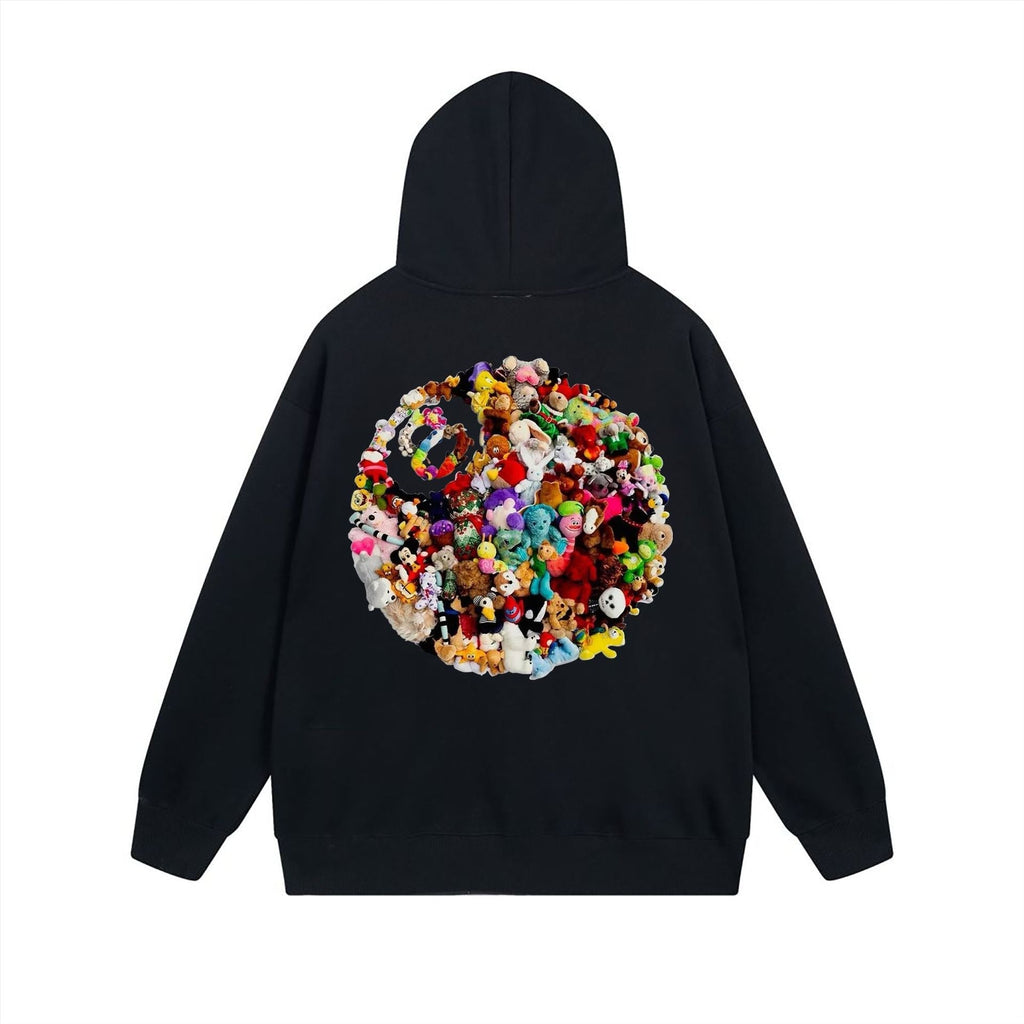Stussy Hoodie Zip Cardigan Hooded Sweater