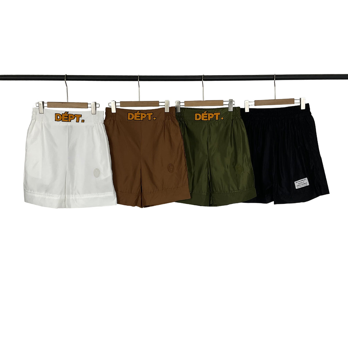 Gallery Dept Shorts Letter Towel Embroidered Casual Shorts