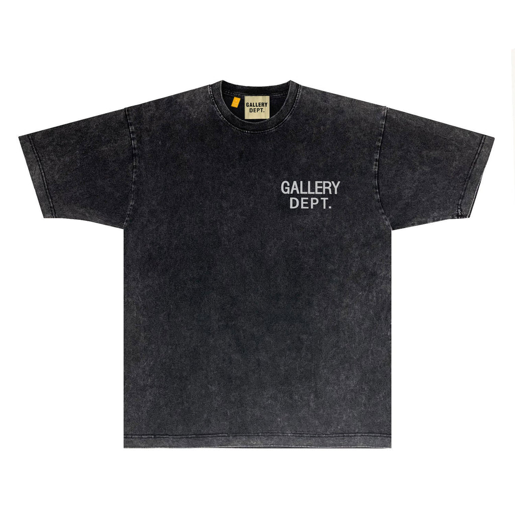 Gallery Dept T Shirts Tee Shirt Washed and Worn Short Sleeve T-shirt Blouse