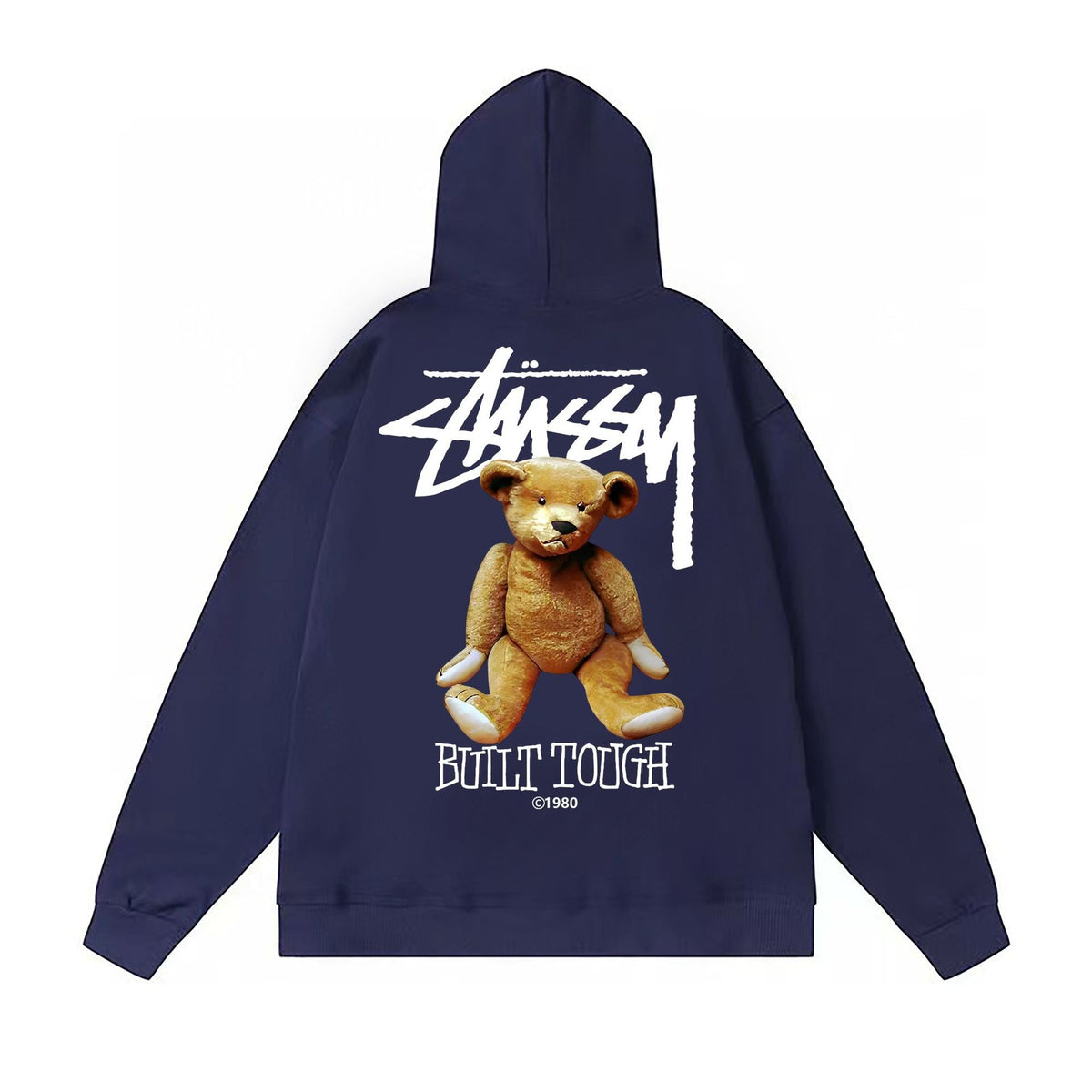 Stussy Hoodie Fall/Winter Fleece Hooded Sweater