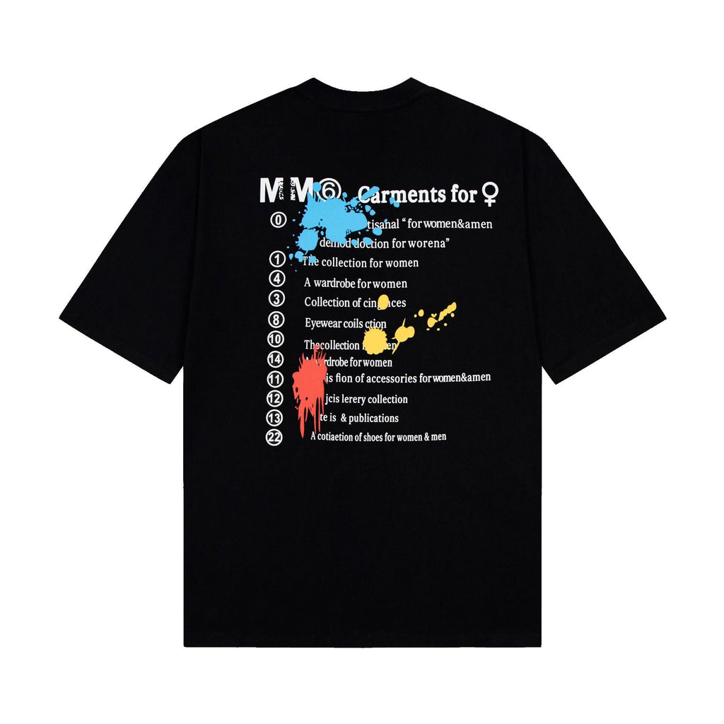 Maison Margiela T-shirt Crew Neck Loose Short Sleeve T-shirt