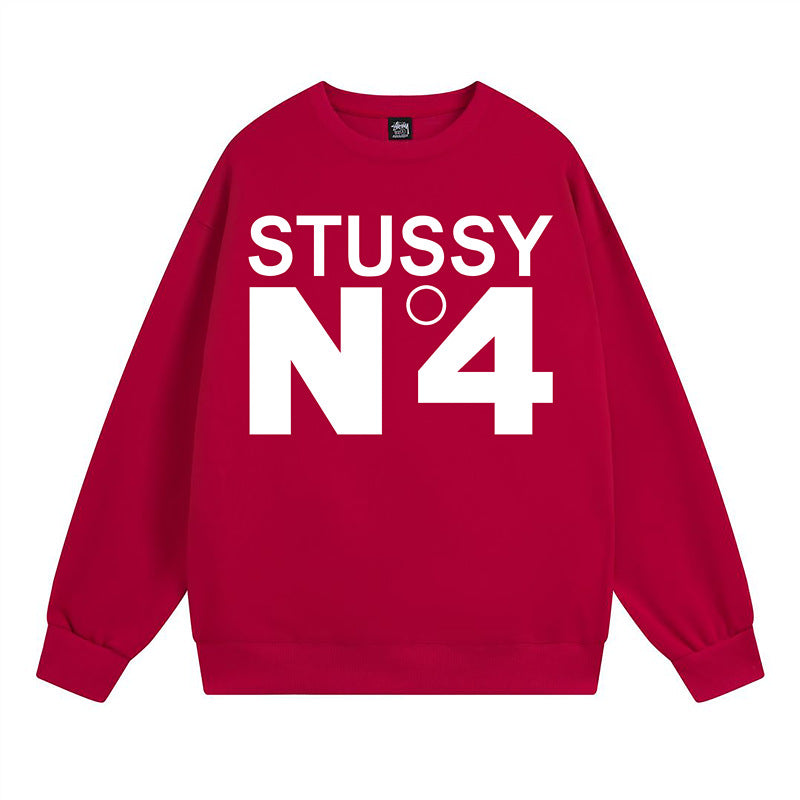 Stussy Sweatshirts Crew Neck Fleece Sweater