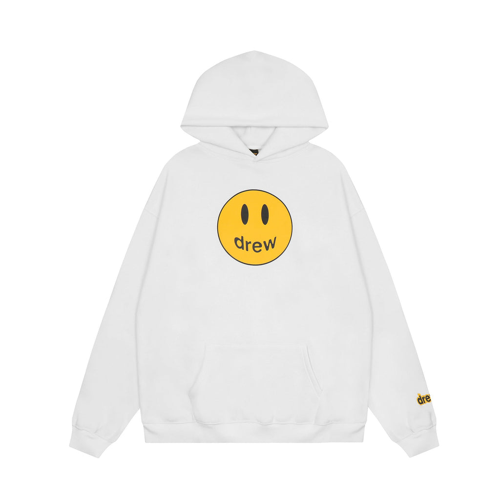 Drew House Hoodie Unisex Loose Casual Fleece Hoodie