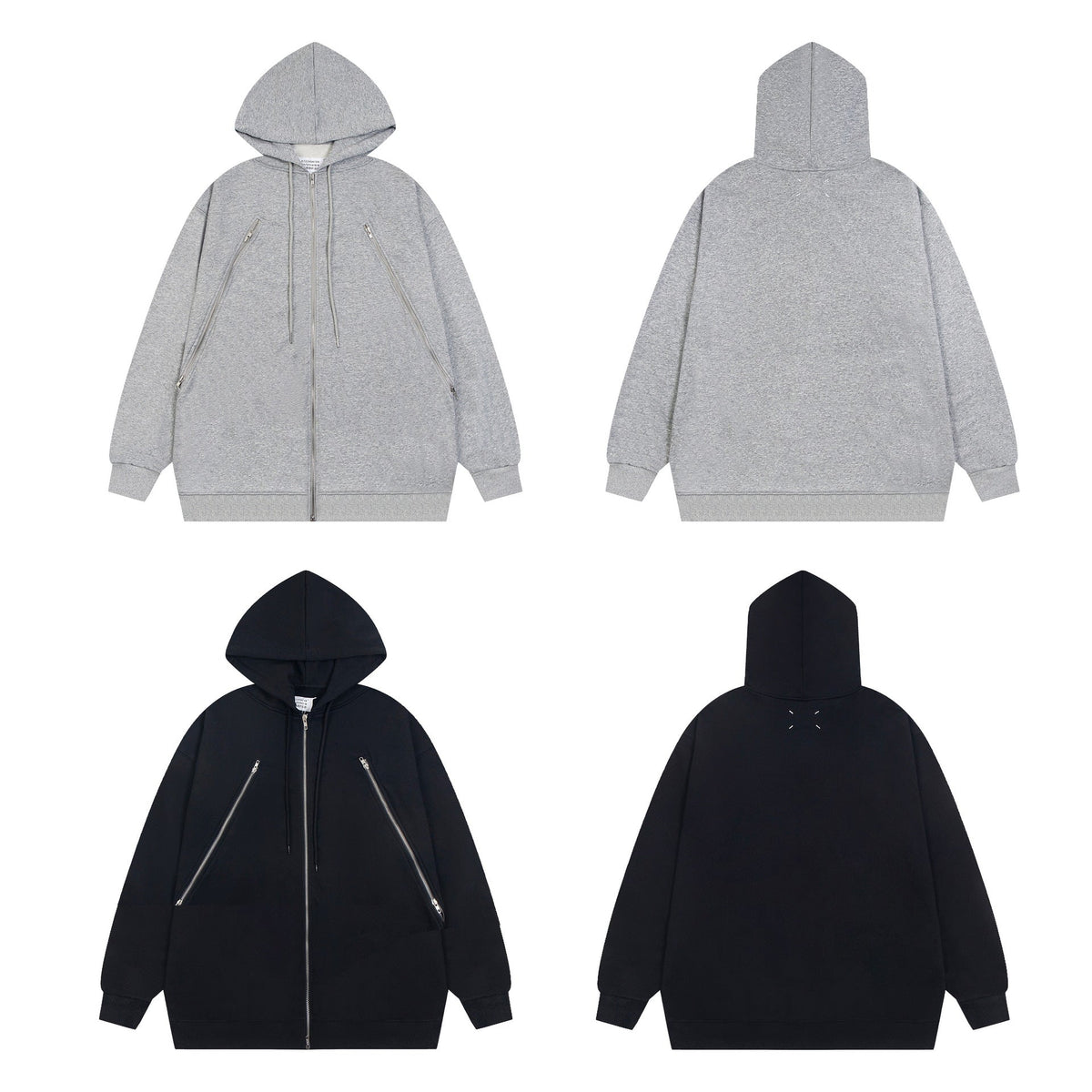Maison Margiela Hoodie Crew Neck Loose Hooded Sweater