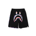 Bathing Ape Shorts Shark Head Black Shorts Men's and Women's Fashion Tether Shorts