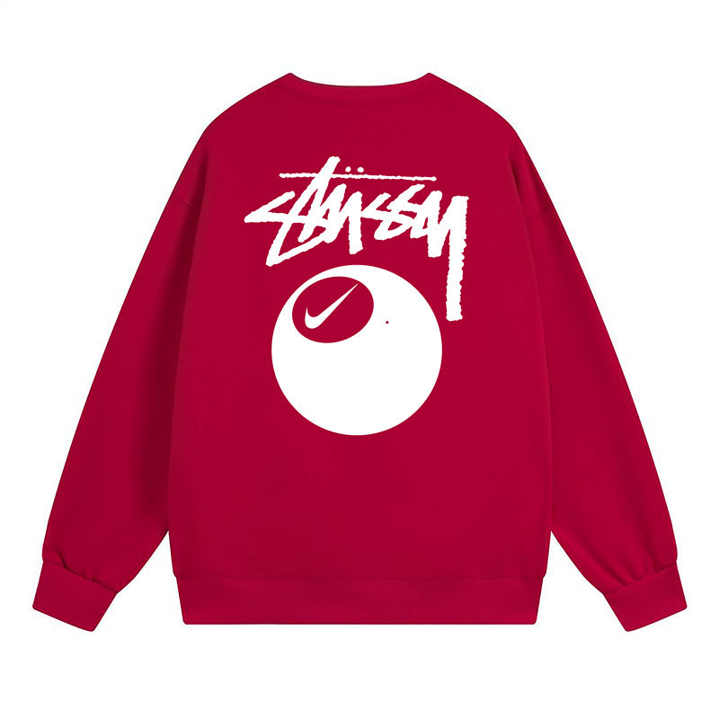 Stussy Sweatshirts Crew Neck Fleece Sweater