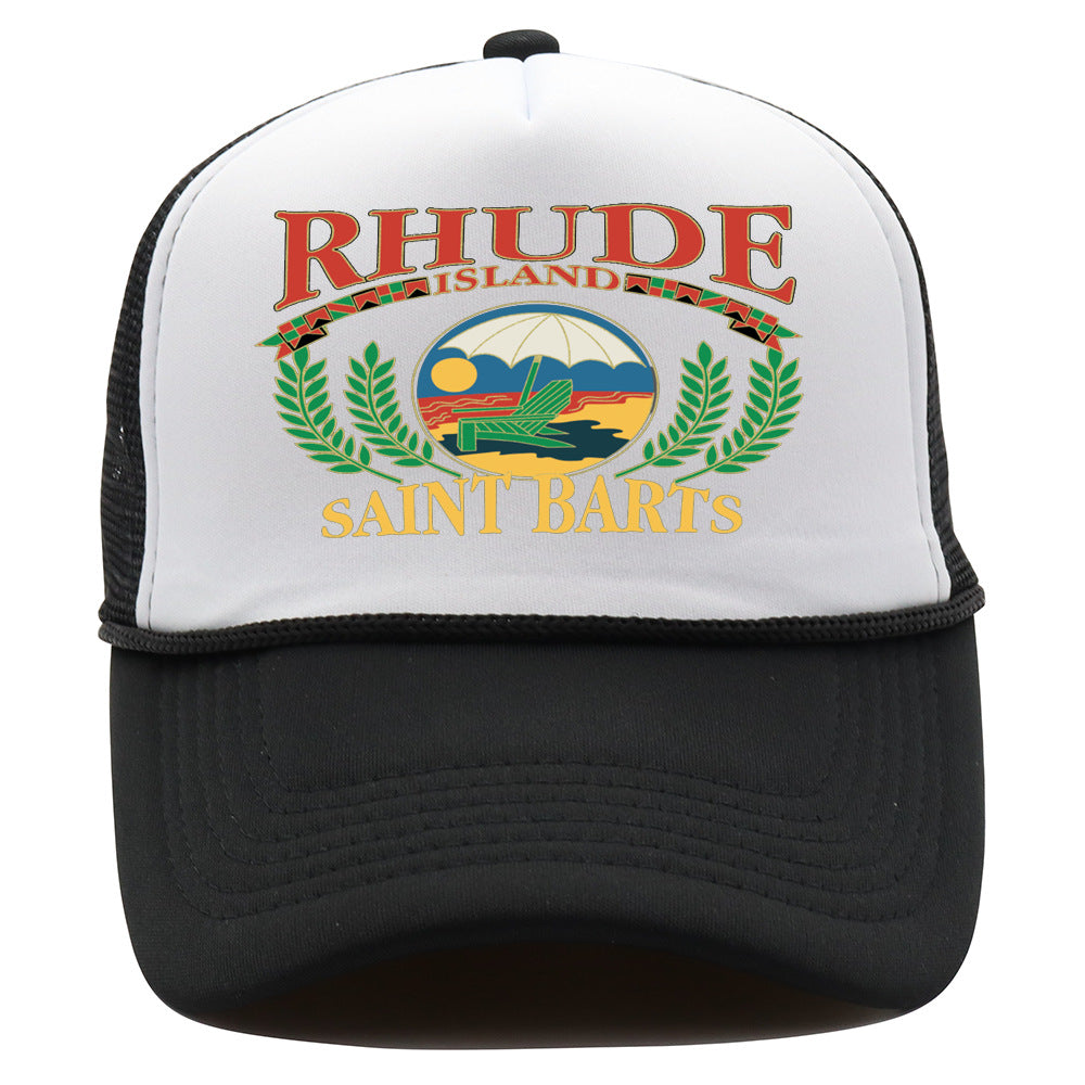 Rhude Hat Couple Sun Hat Fashion Casual Baseball Cap