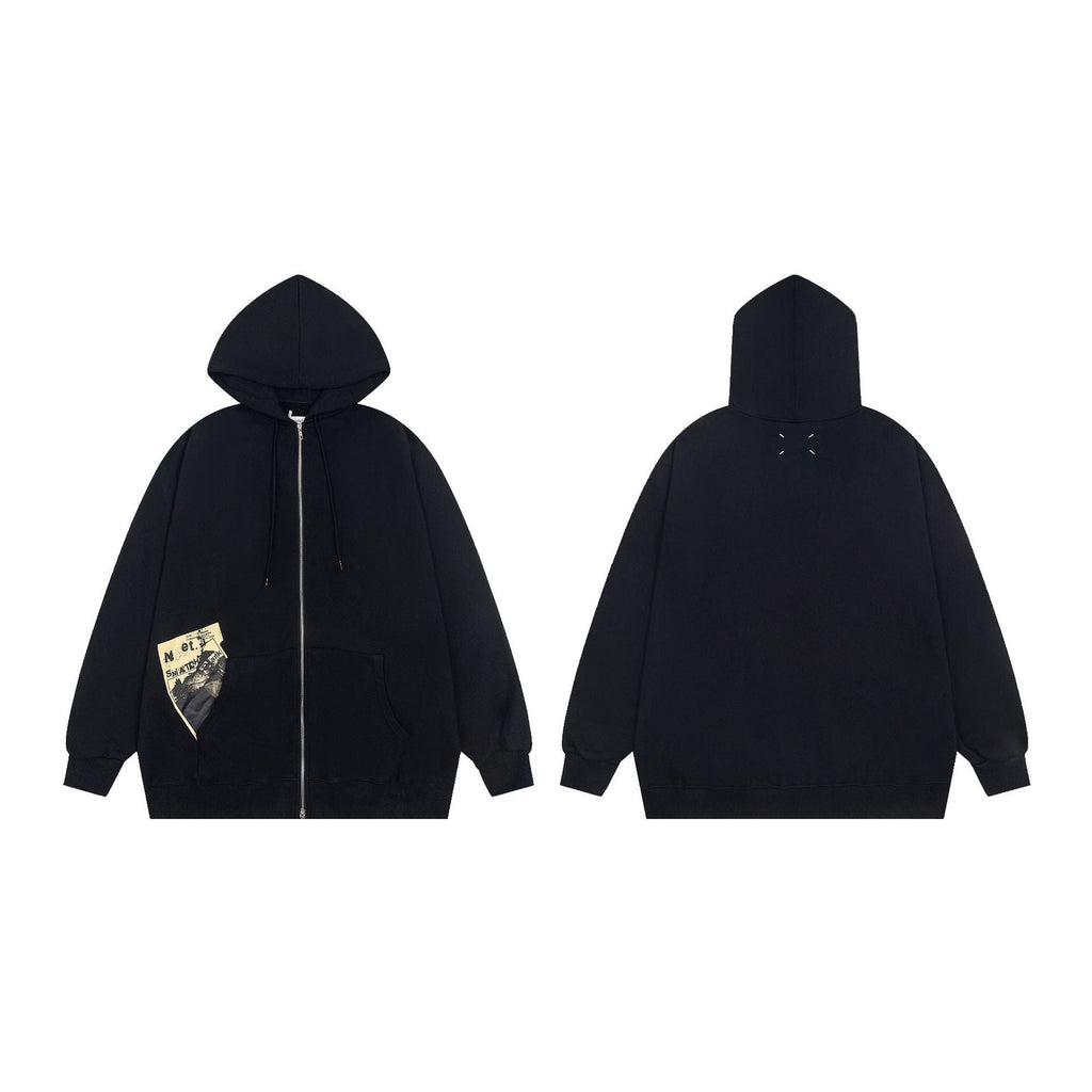 Maison Margiela Hoodie Loose Hooded Sweater