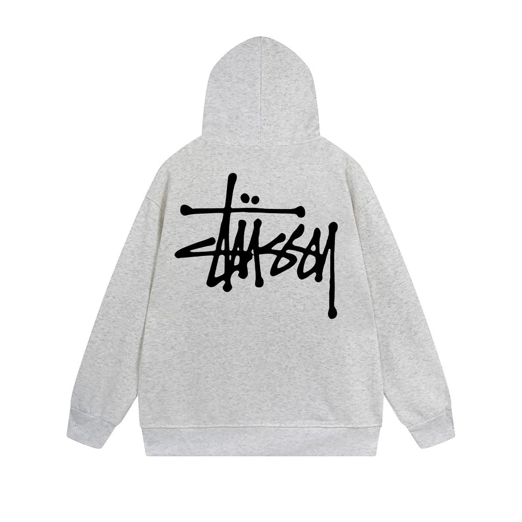 Stussy Hoodie Zip Cardigan Hooded Sweater