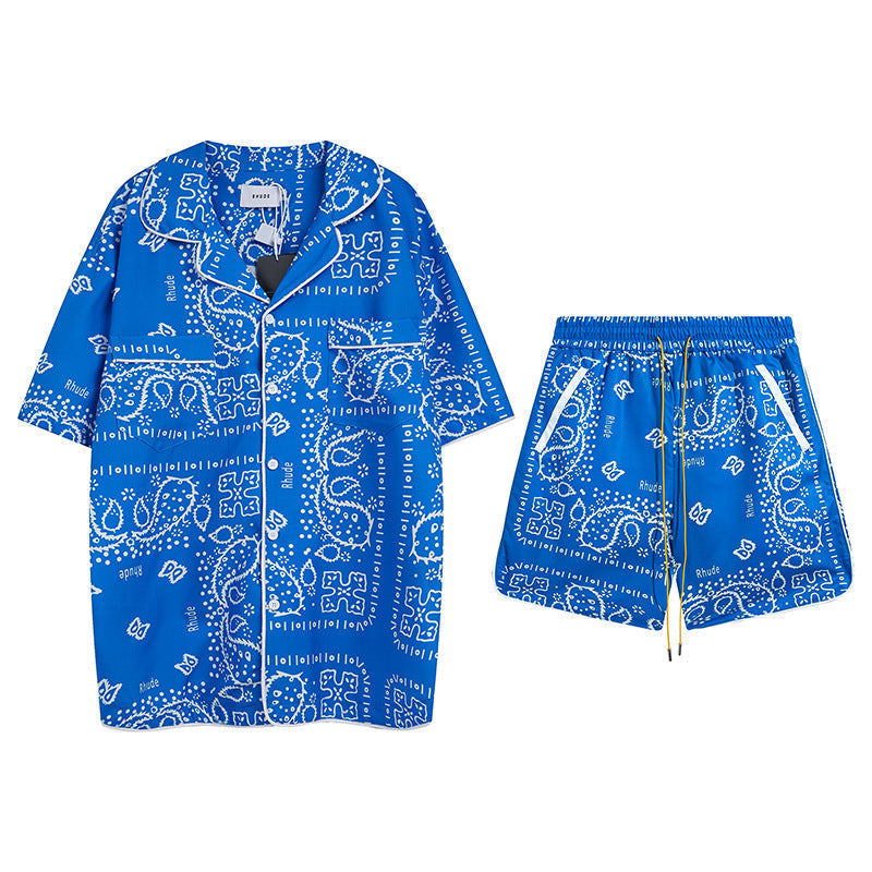 Rhude T Shir Short Sleeve Shirt Shorts Shirt