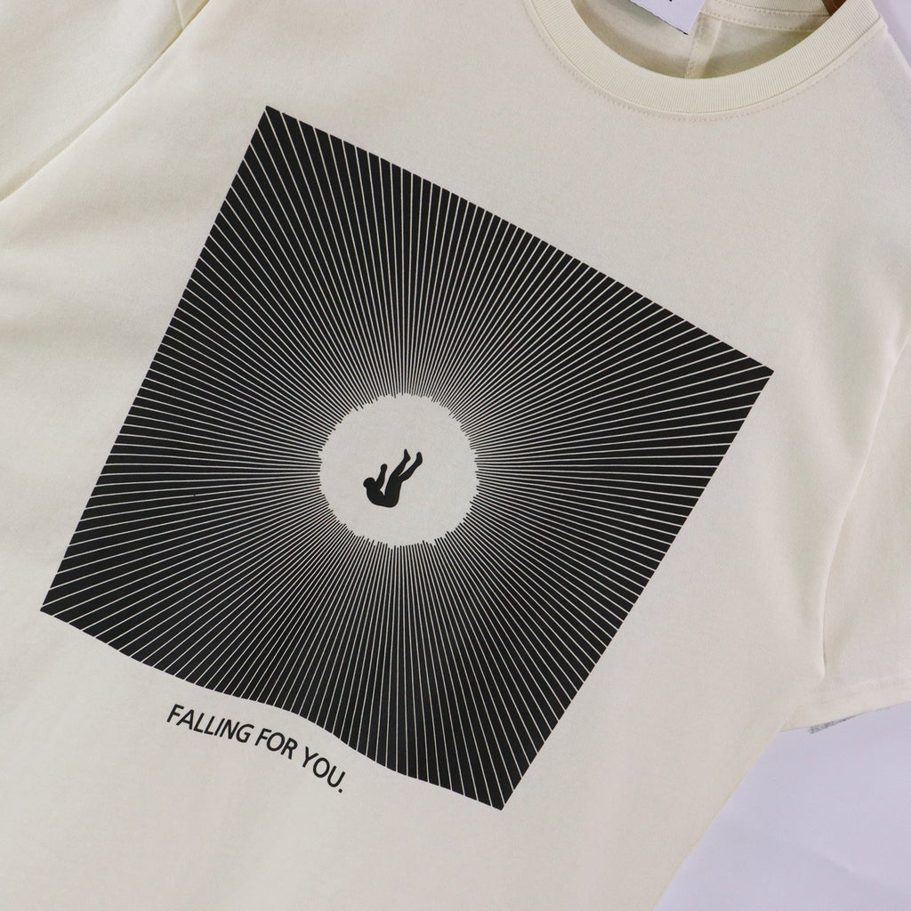 Rhude T-shirt Alphabet Slogan Printed Short Sleeve T-shirt