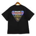 Rhude T-shirt Inverted Triangle Letter Print Short Sleeve T-shirt