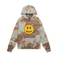 Drew House Hoodie Unisex Loose Casual Flower Pattern Hoodie
