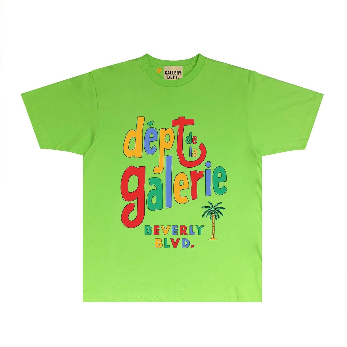 Gallery Dept T Shirts Fashion Brand Tee Shirt Short Sleeve T-shirt Blouse