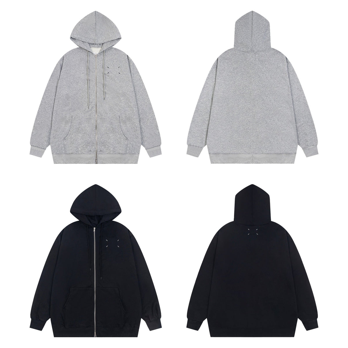 Maison Margiela Hoodie Crew Neck Loose Hooded Sweater