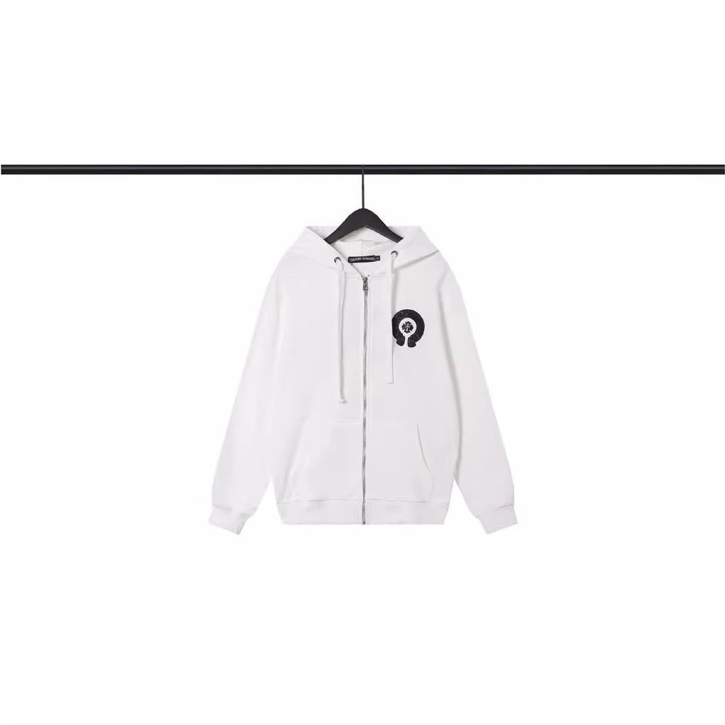Chrome Heart Hoodie Croix Cross Hooded Sweater Loose Zip Hoodie