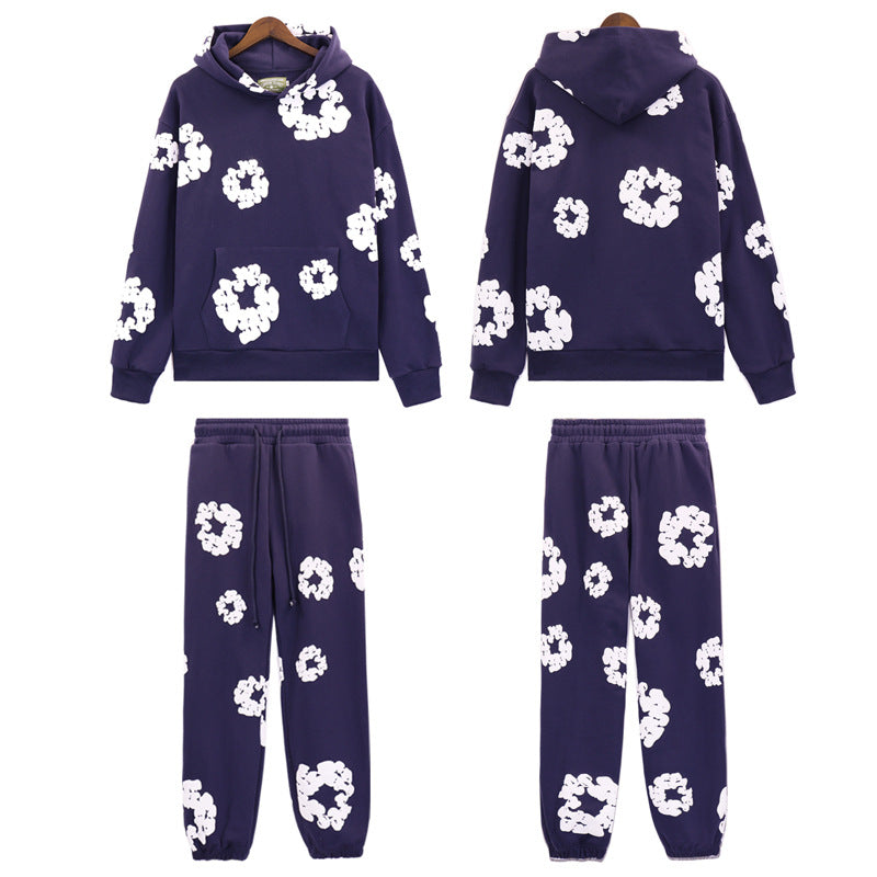 Denim Tears Outfit:Hoodie/Sweatpants (Separate Purchase Options) Casual Pants
