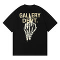 Gallery Dept T-shitrs Men's Summer Skull Hand Bone T-shirt