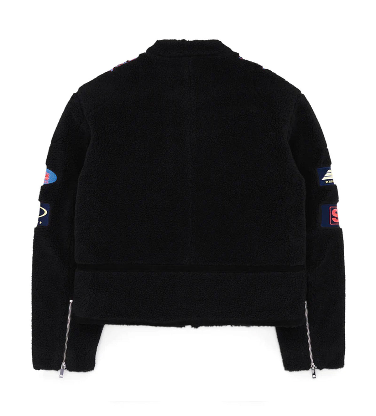 Sp5der Sherpa Hunter Moto Jacket Black
