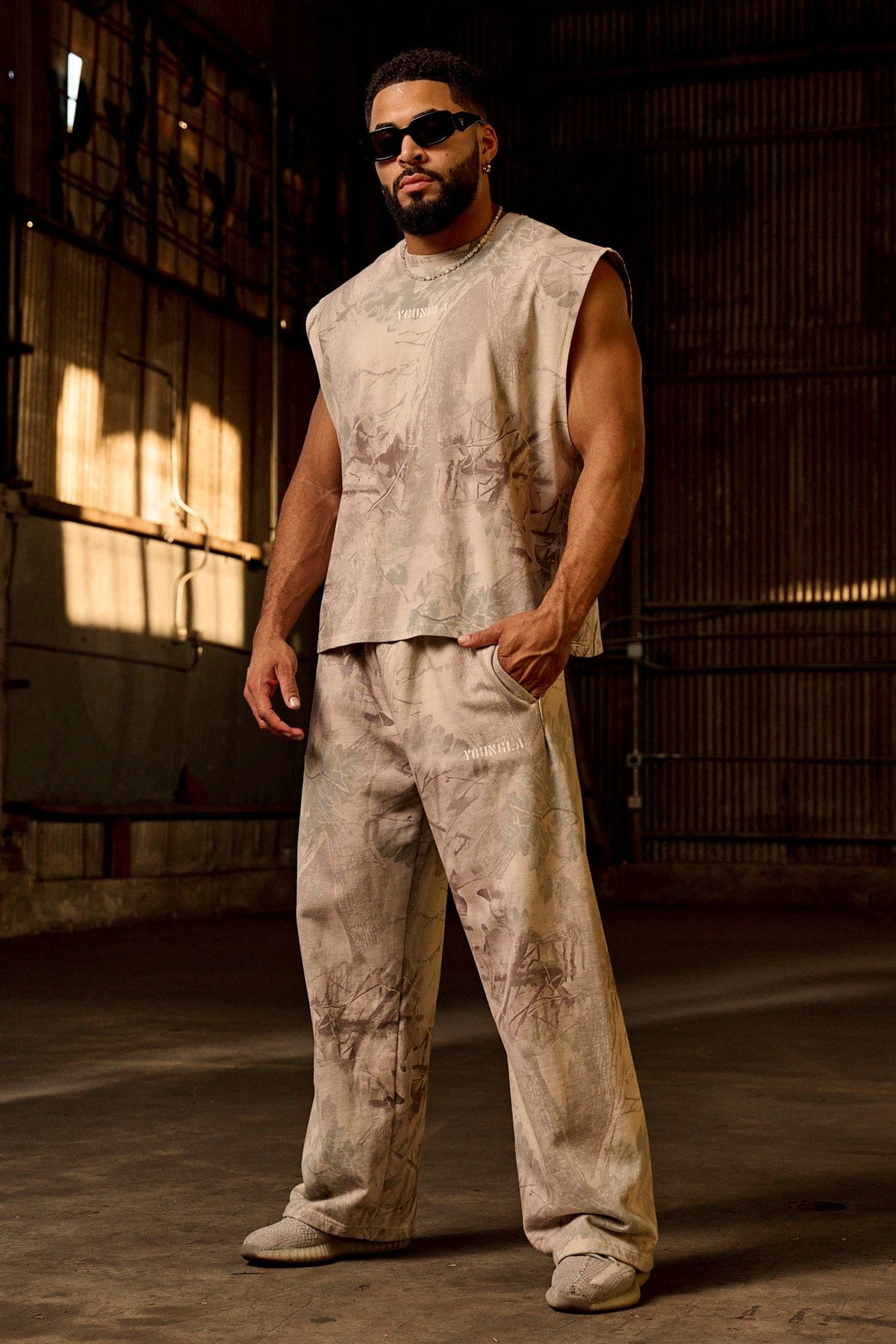 2094 - Tree Camo Collection - No Cuff Sweats