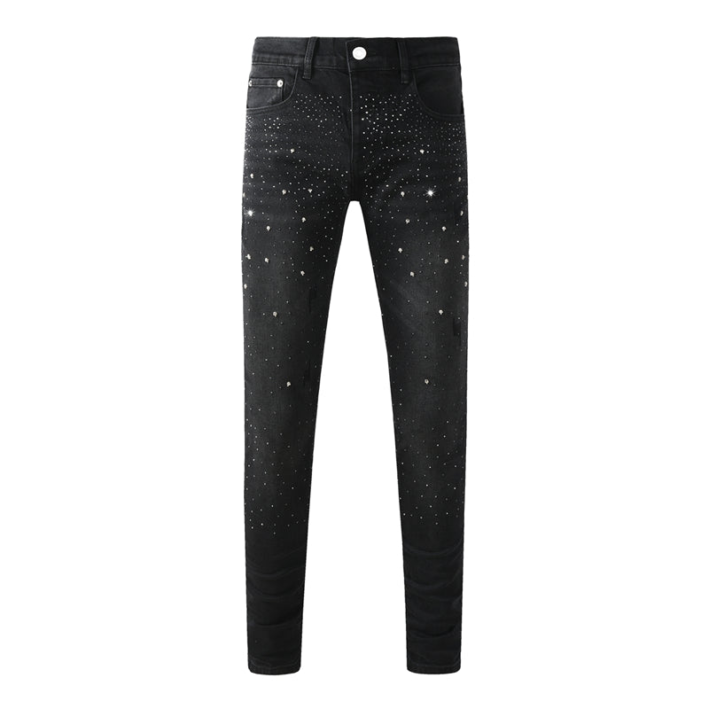 PURPLE  Fashion Jeans 9130