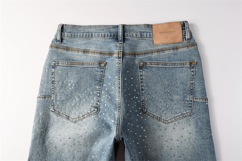 PURPLE  Fashion Jeans 5098