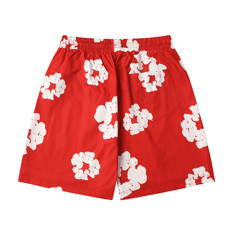 Denim Tears Shorts flower woven