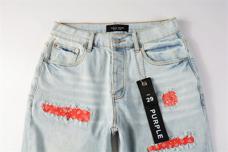 PURPLE  Fashion Jeans 5067