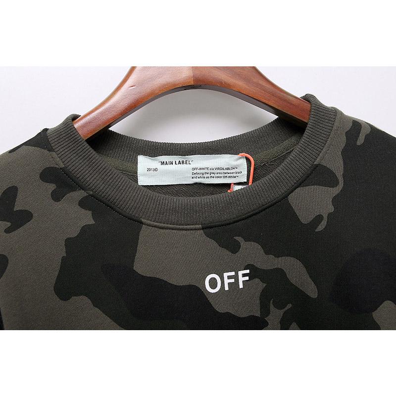 Bathing Ape Sweatshirts Autumn and Winter off Camouflage Arrow Men's Sweater
