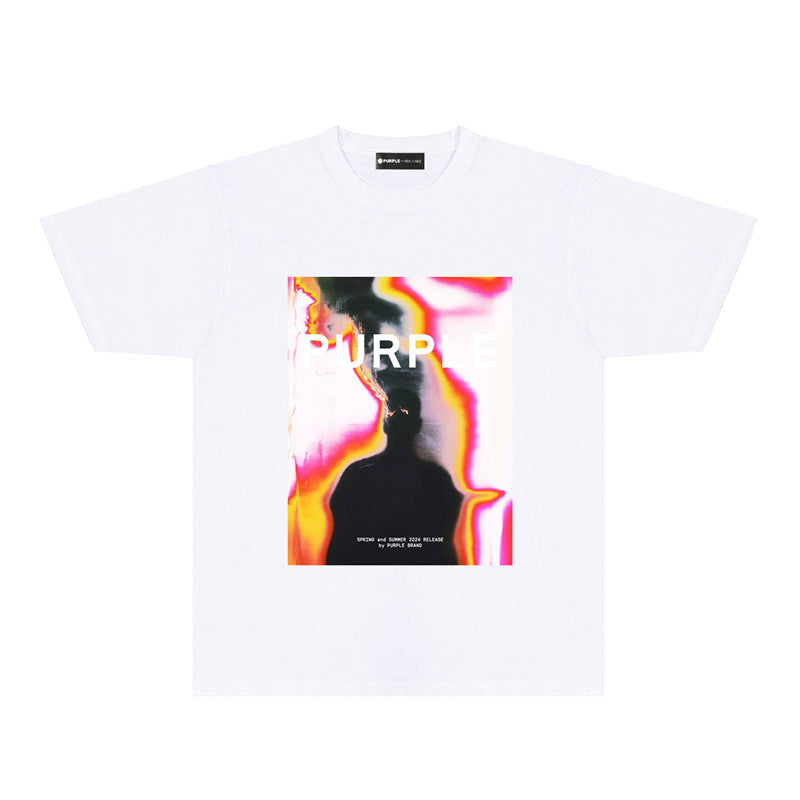PURPLE  fashion T-shirt