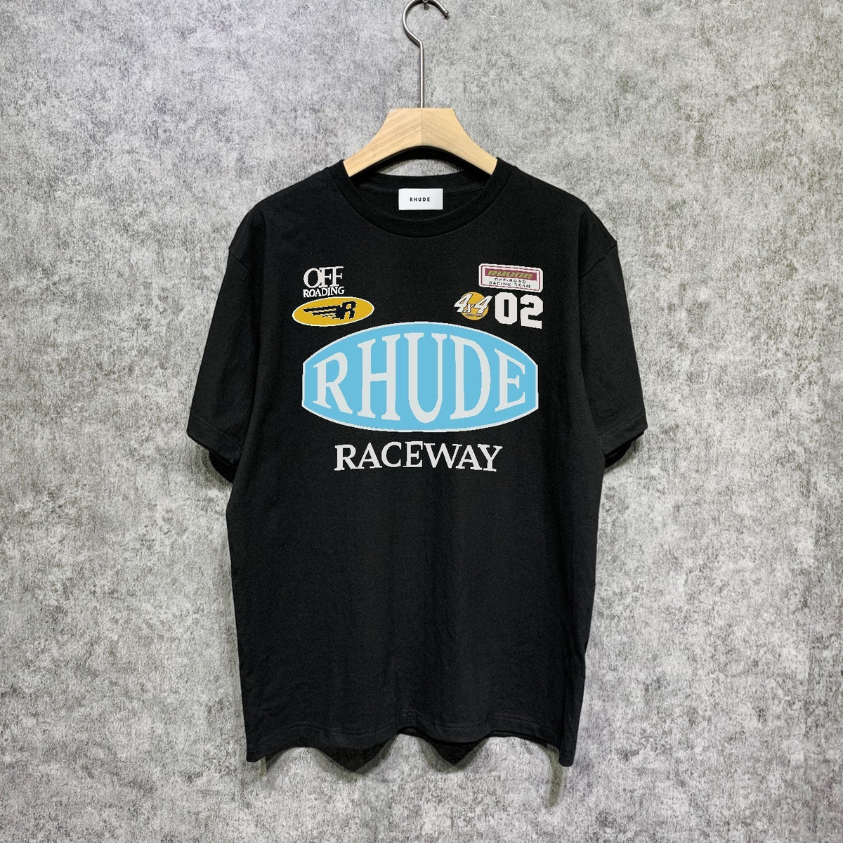 Rhude T-shirts Printed Trendy Pure Cotton