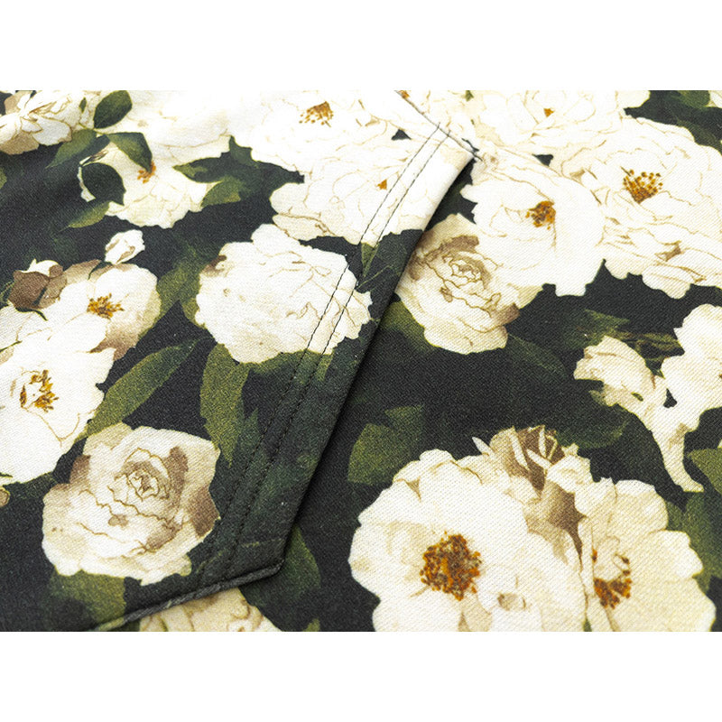 Drew House Hoodie Unisex Loose Casual White Rose Hoodie