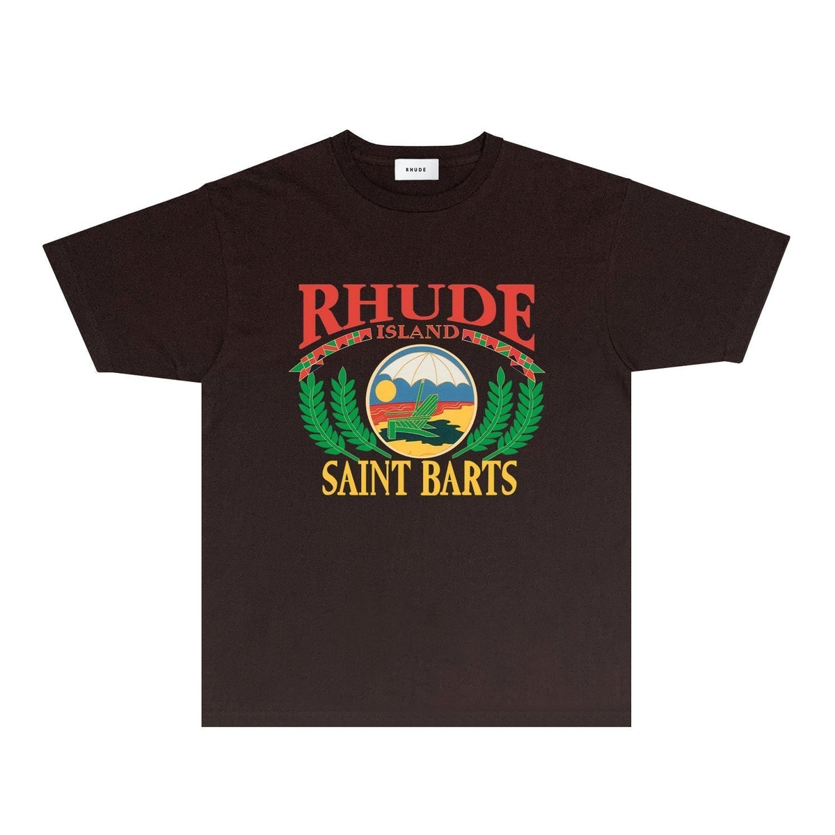 Rhude T-shirts Printed Trendy Pure Cotton